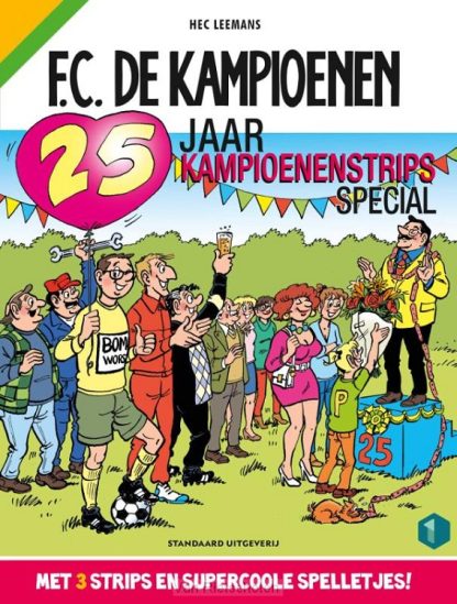 FC De Kampioenen 25 Jaar strips