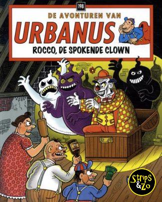 Urbanus 198 Rocco de spokende clown