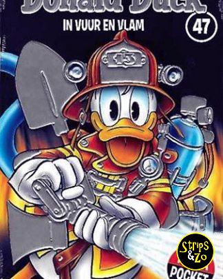 Donald Duck Thema Pocket 47 In vuur en vlam