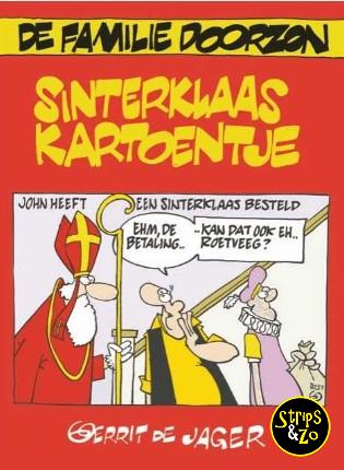 Familie Doorzon Sinterklaas Kartoentje